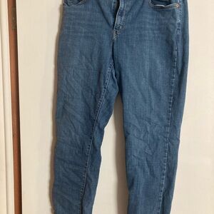 Denim Blue Straight Leg Women's Jeans